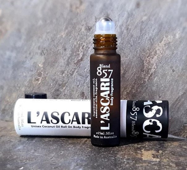 L'Ascari Unisex Roll on Body Fragrance, Blend 340